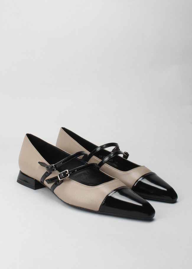 Bailarinas Gris/Negra LODI