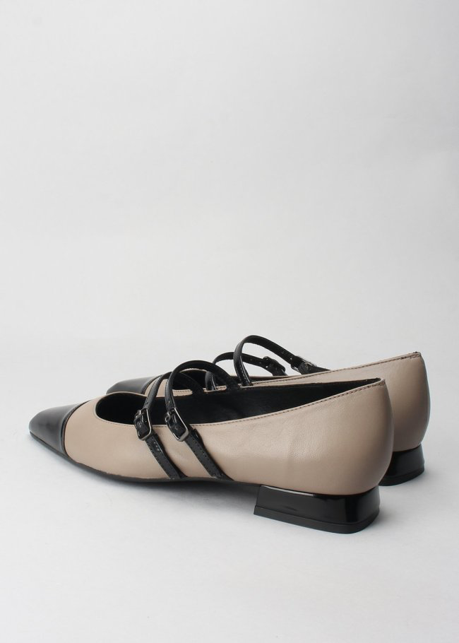 Bailarinas Gris/Negra LODI