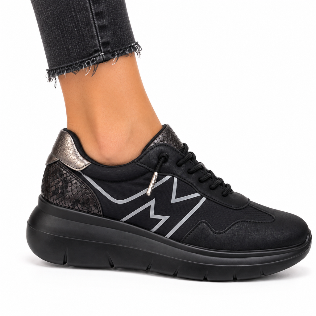 Zapatillas Mysoft Negro