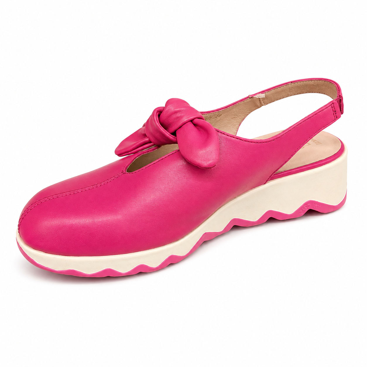 Zapato Fucsia Lazo Wonders