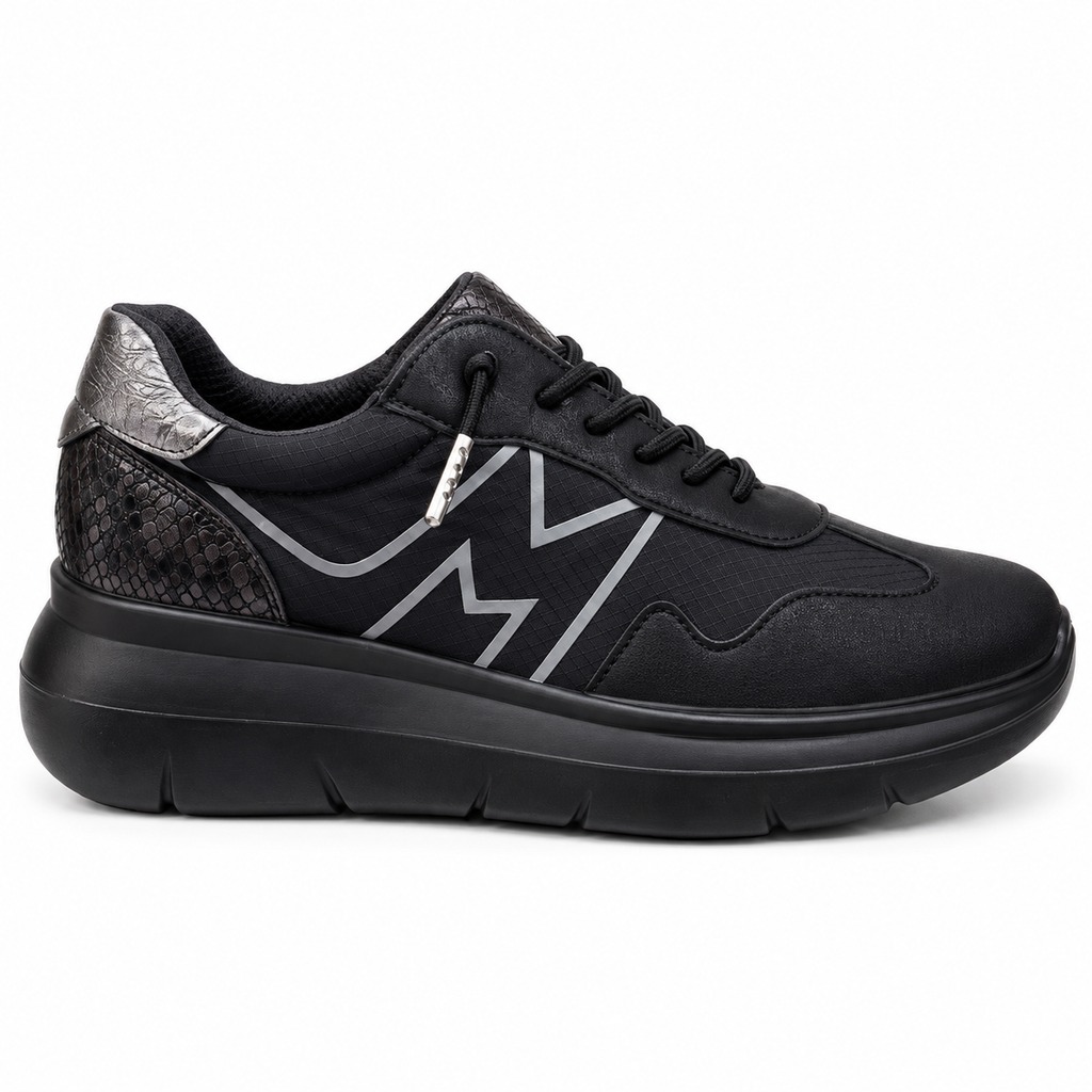 Zapatillas Mysoft Negro