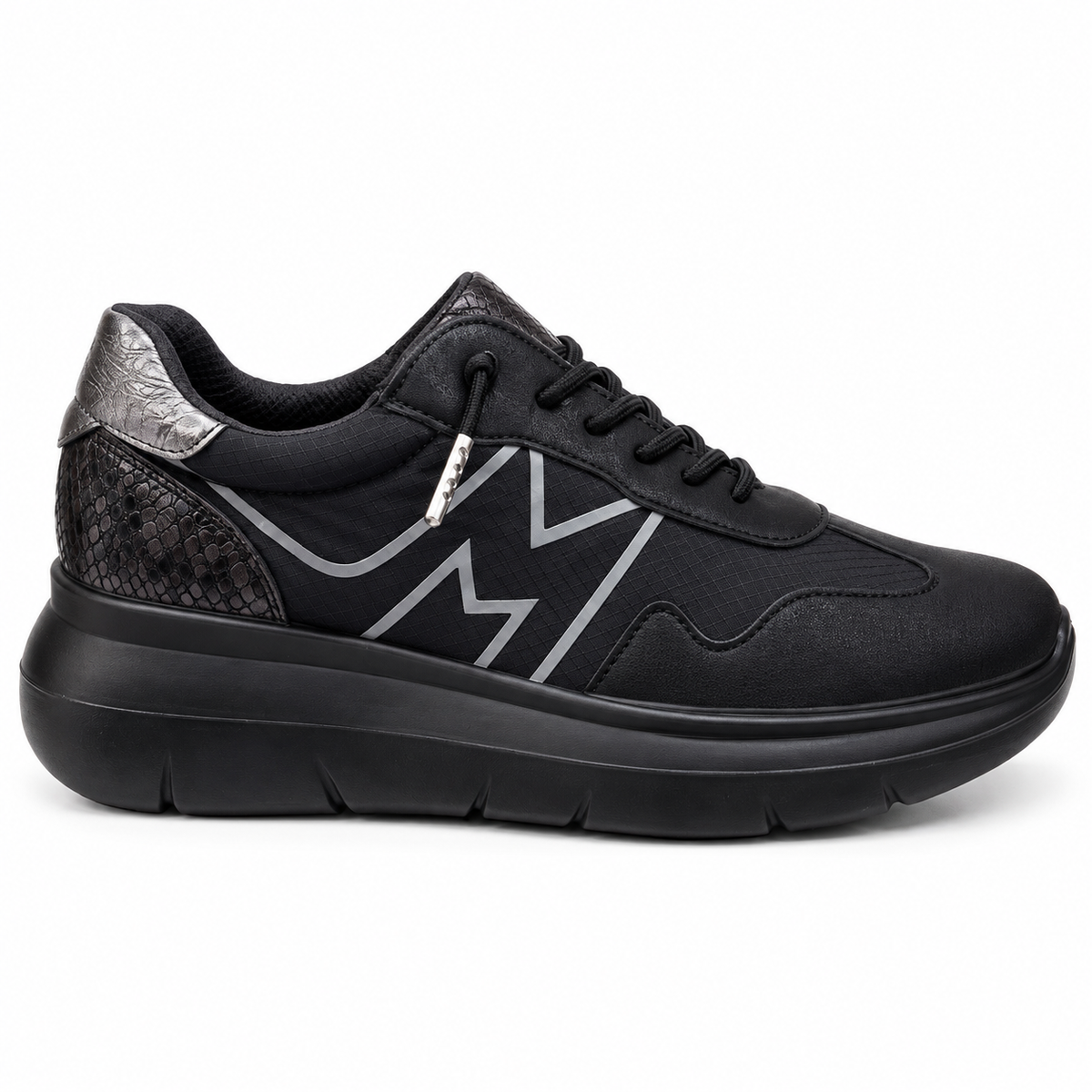 Zapatillas Mysoft Negro