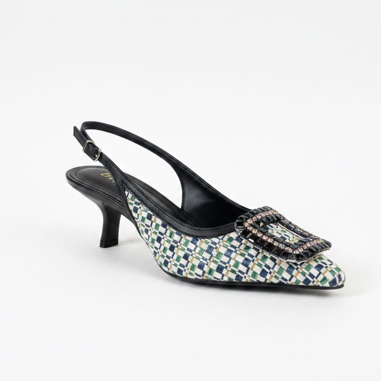 Zapato Rafia Multi-Navy LODI