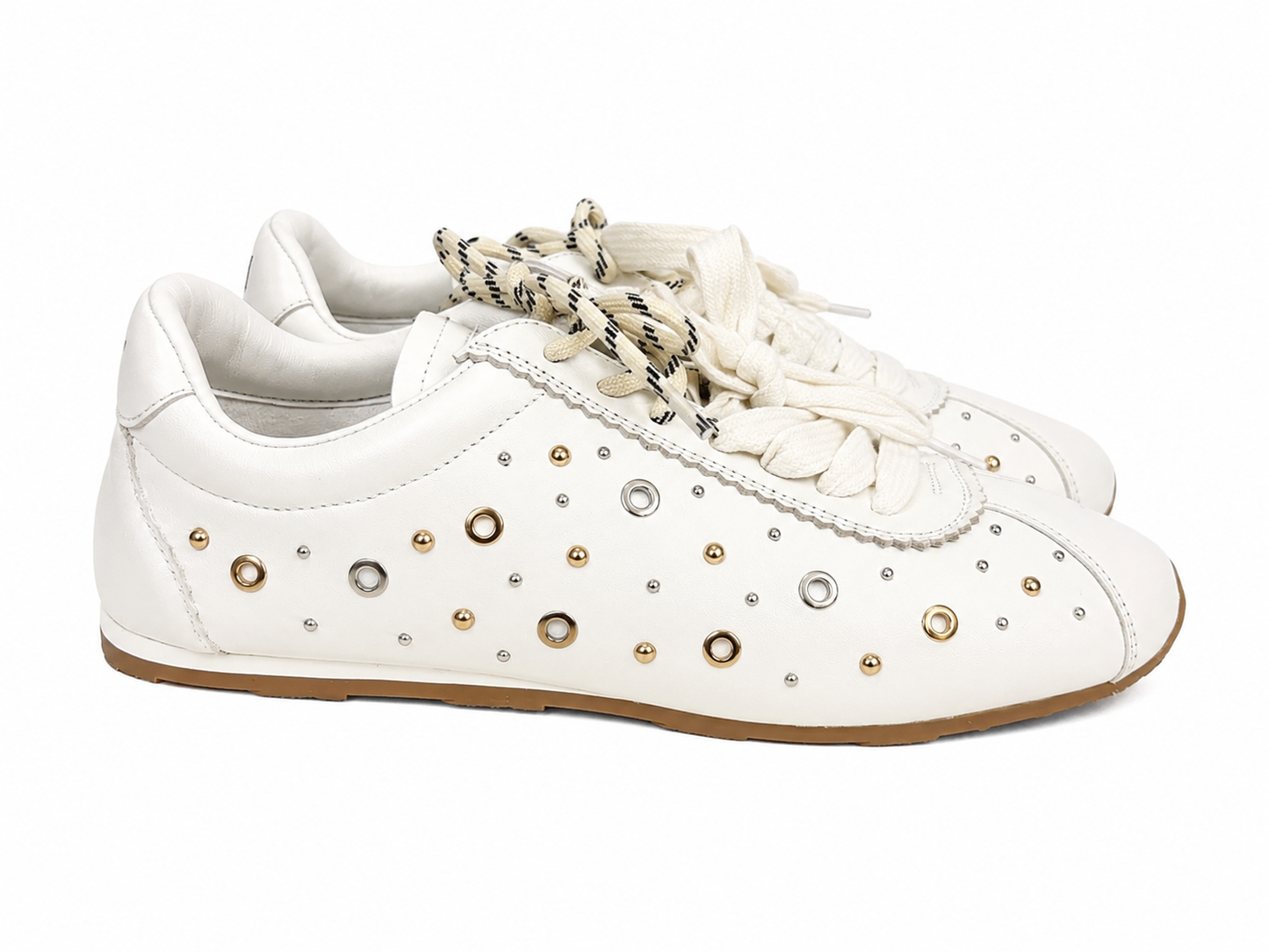 Zapatillas Blancas tachas LODI