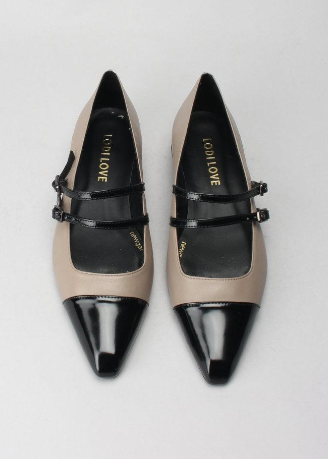 Bailarinas Gris/Negra LODI