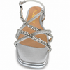 Sandalias planas AZAREY brillo