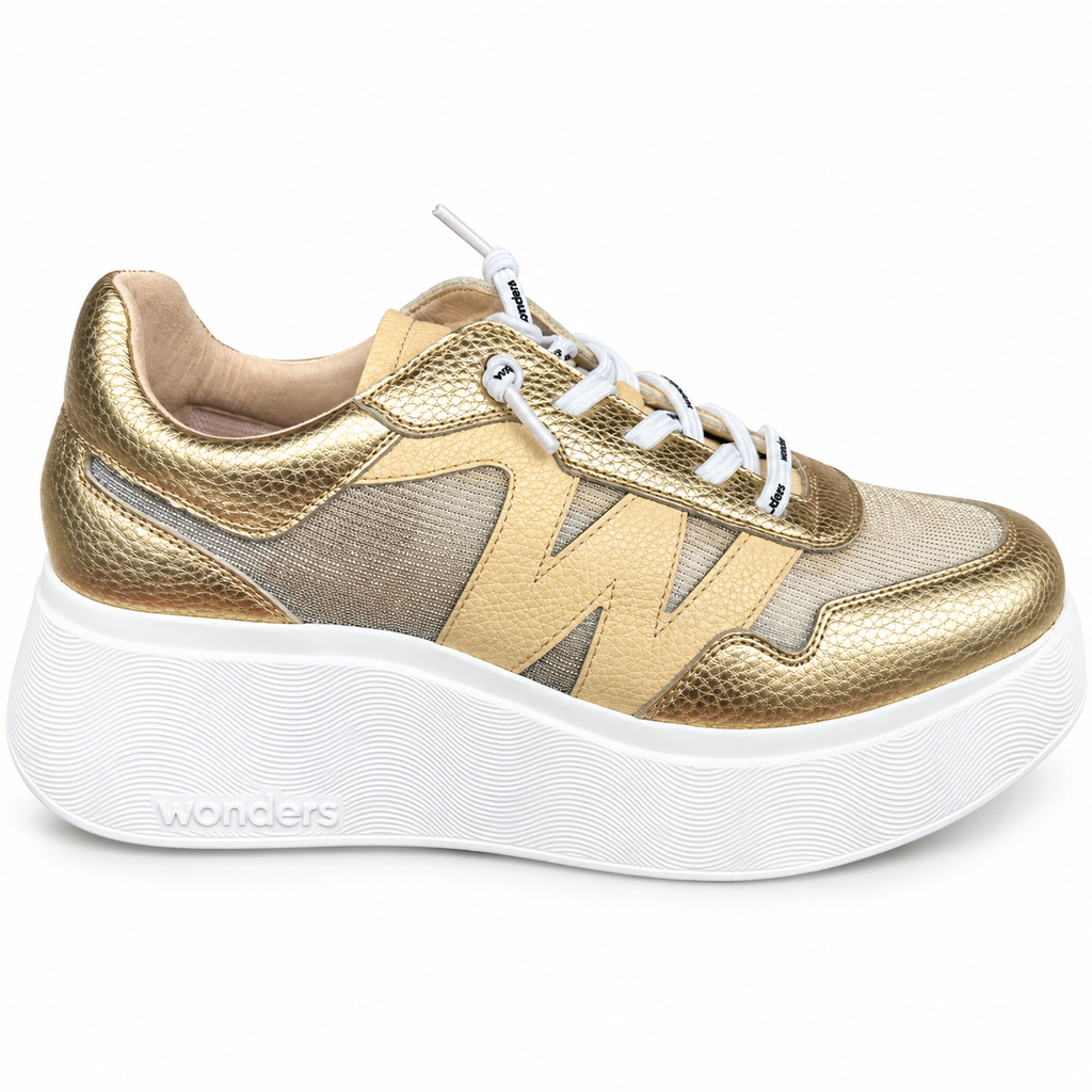 Zapatillas Wonders Platino