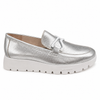 Mocasín plata y dorado n 41
