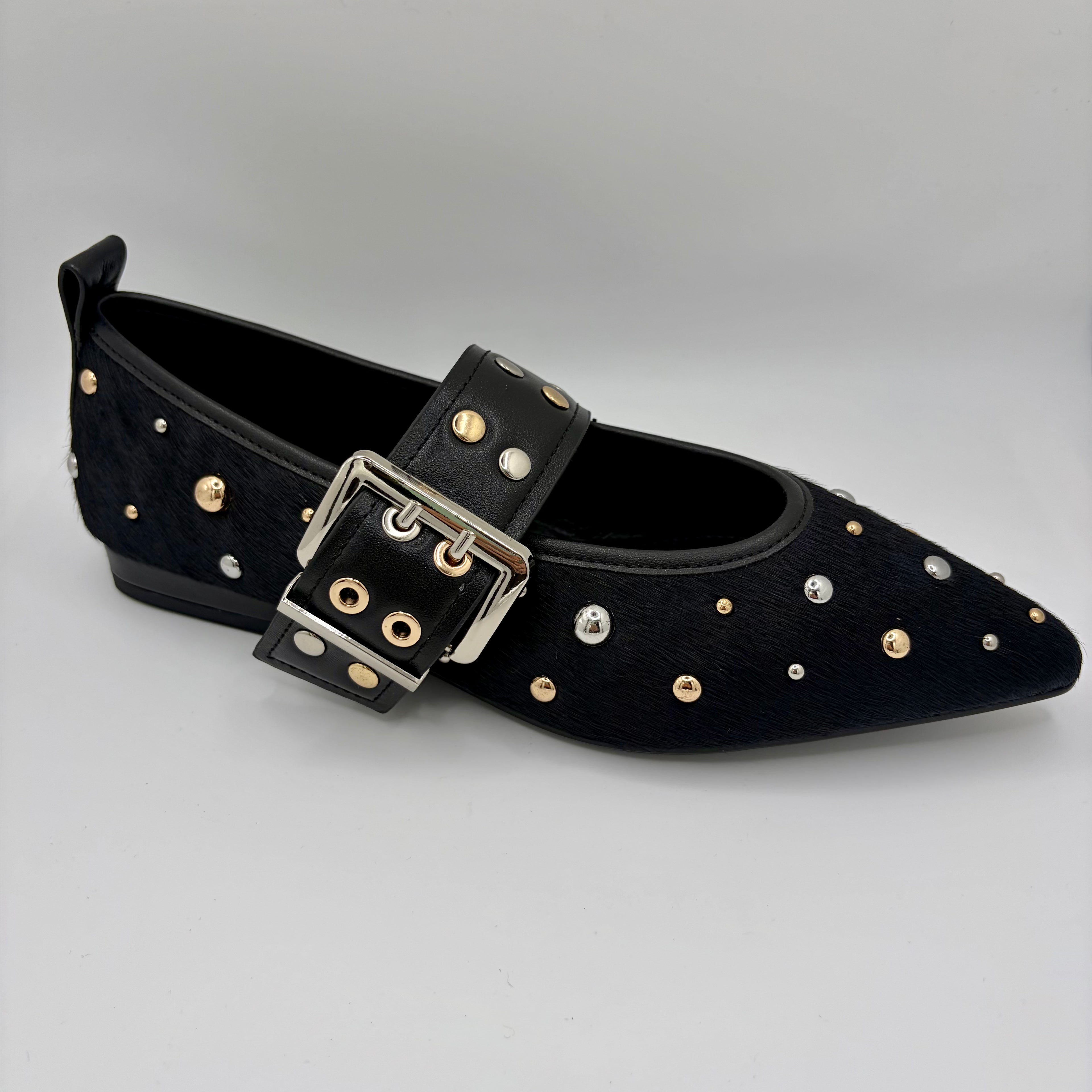 Zapato Pony/Black LODI