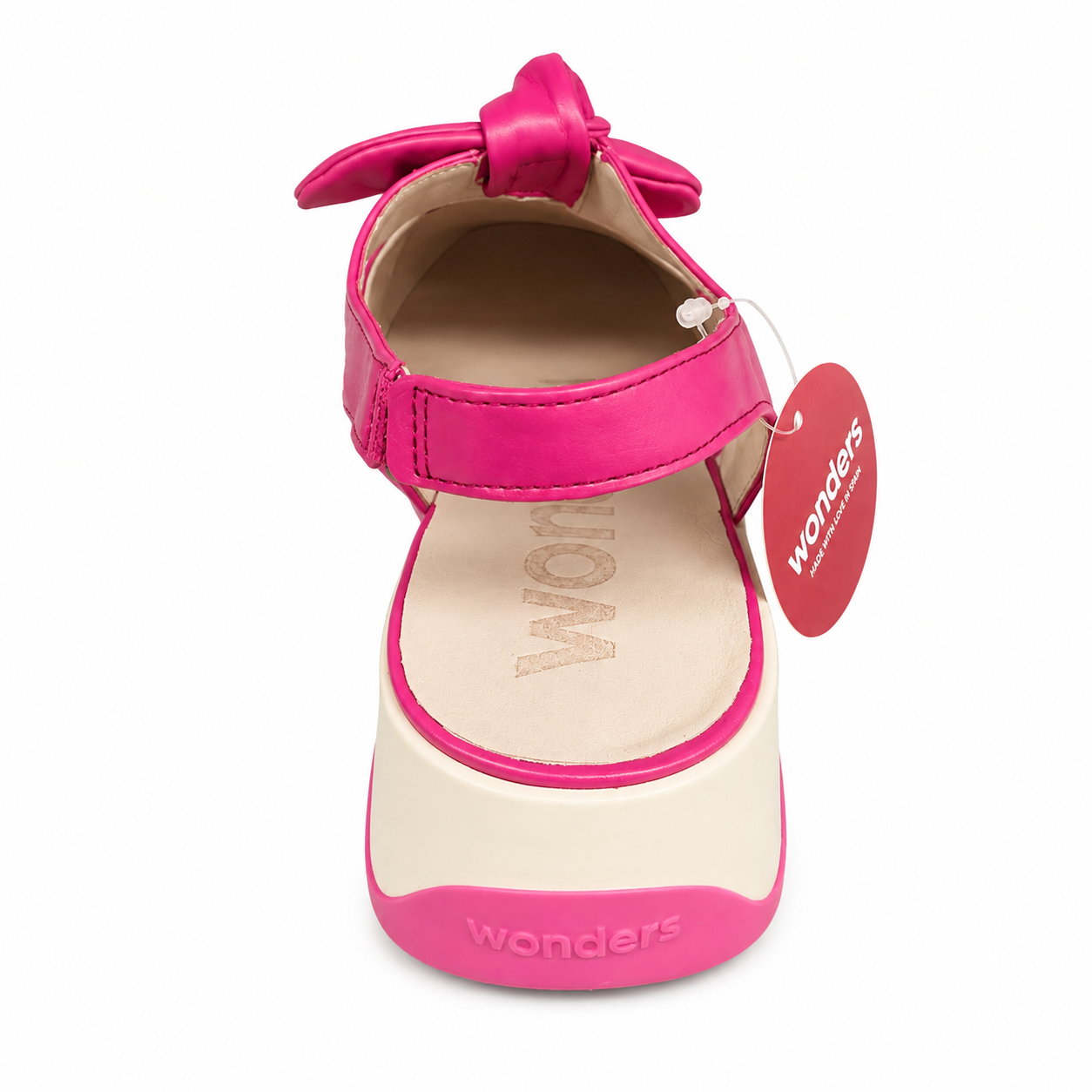 Zapato Fucsia Lazo Wonders