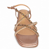 Sandalias planas AZAREY brillo