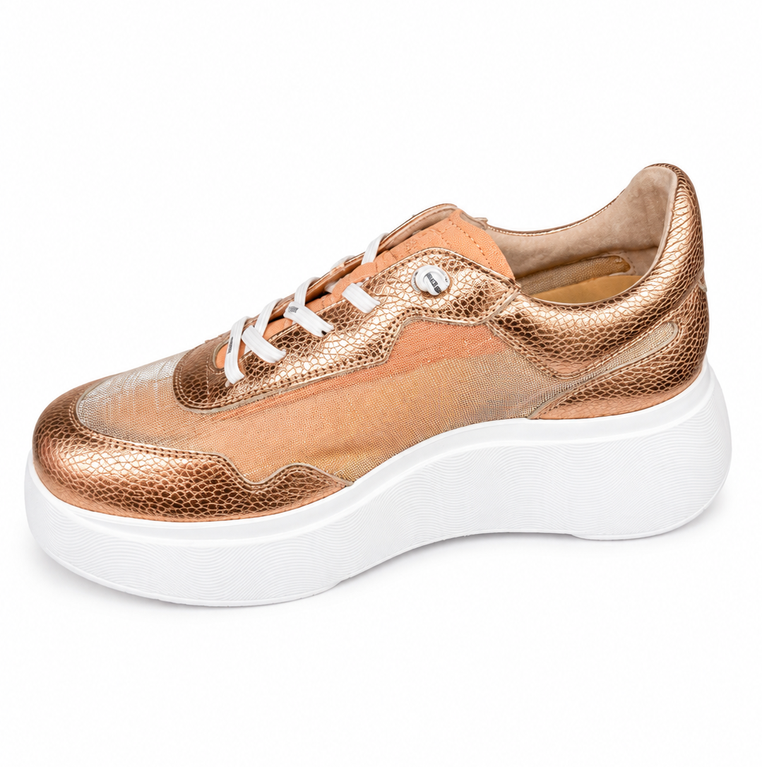 Zapatilla Oro Rosa Wonders