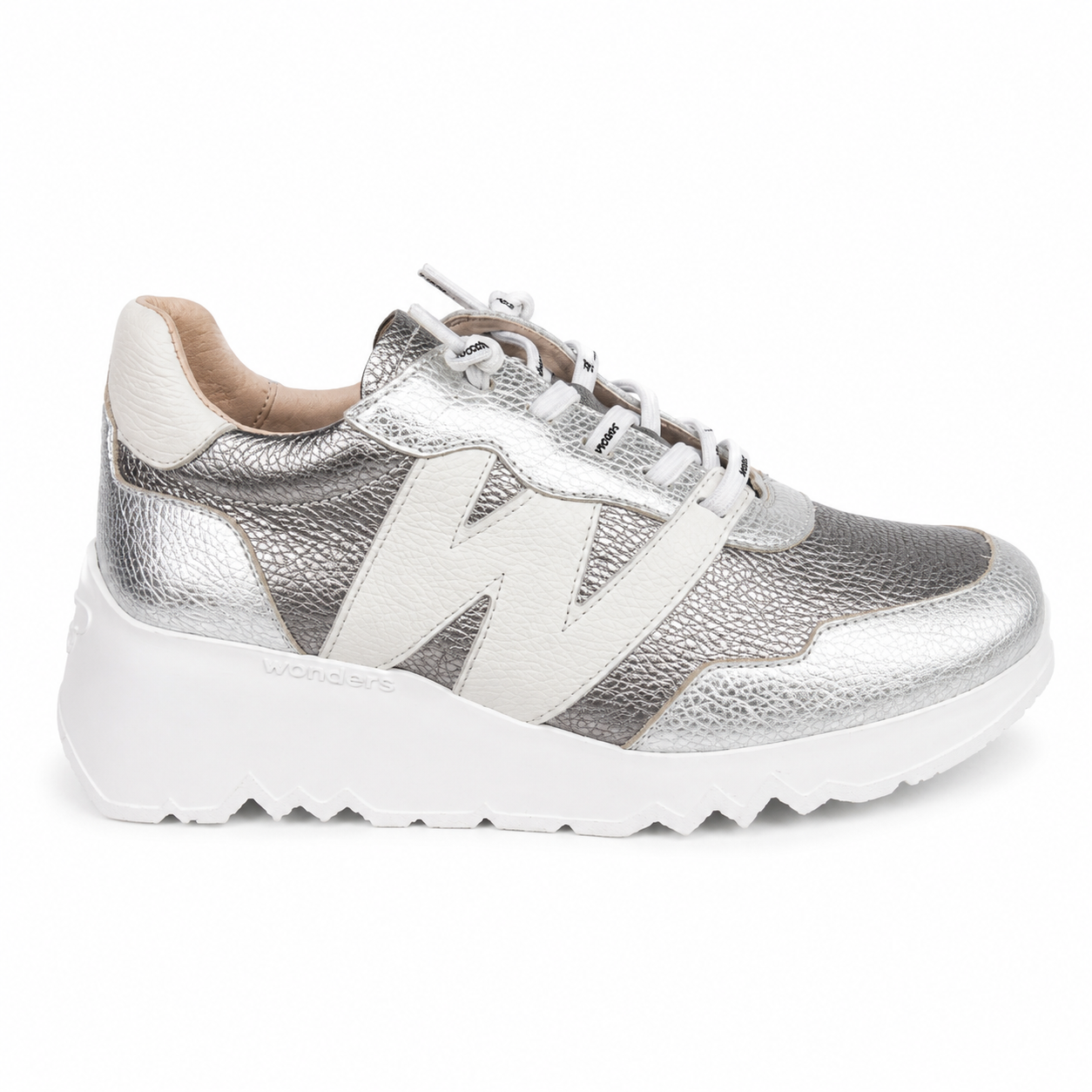 Zapatilla Plata Plomo Wonders