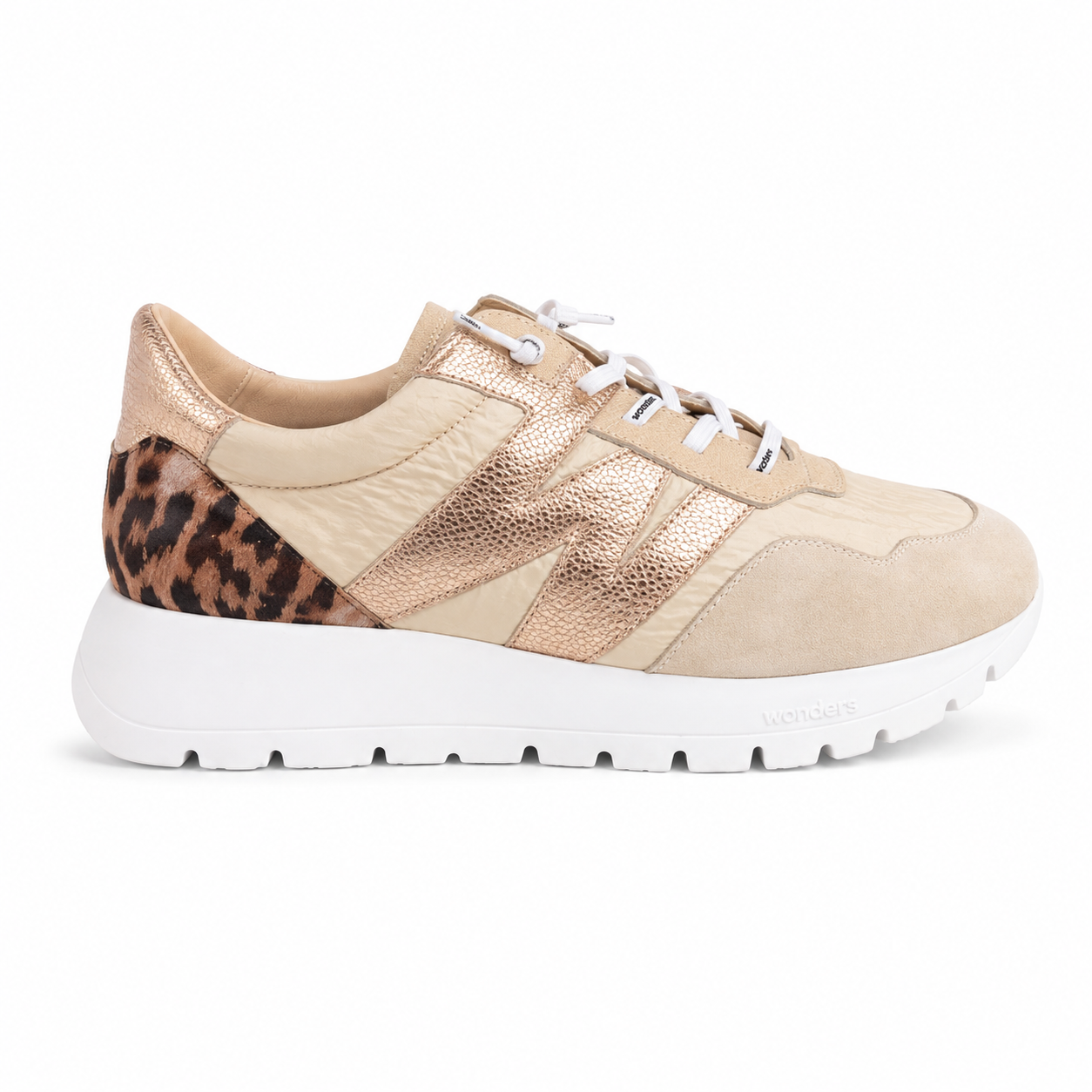 Zapatilla Beige Print Wonders