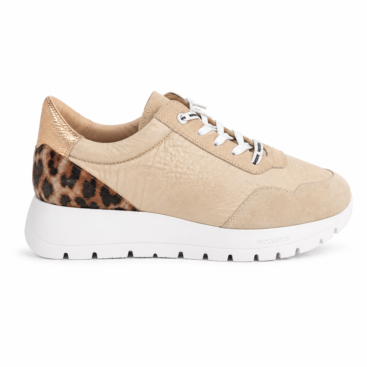 Zapatilla Beige Print Wonders