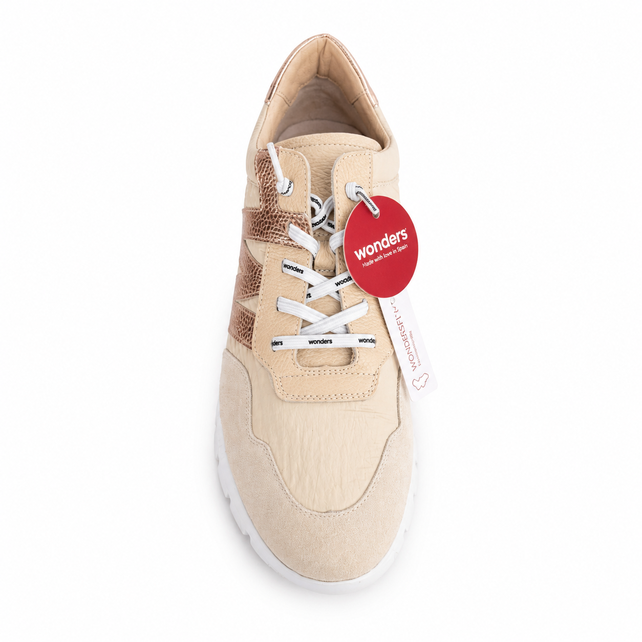 Zapatilla Beige Print Wonders