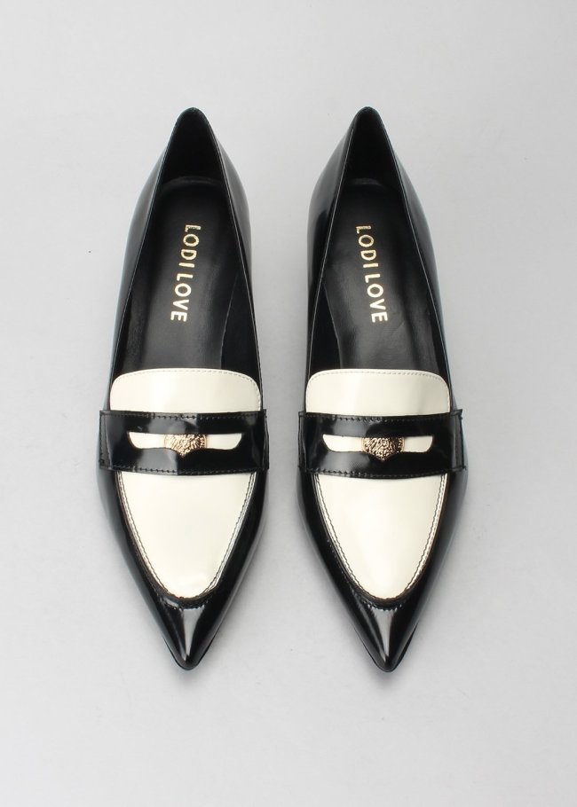 Zapato Blanco/Negro LODI