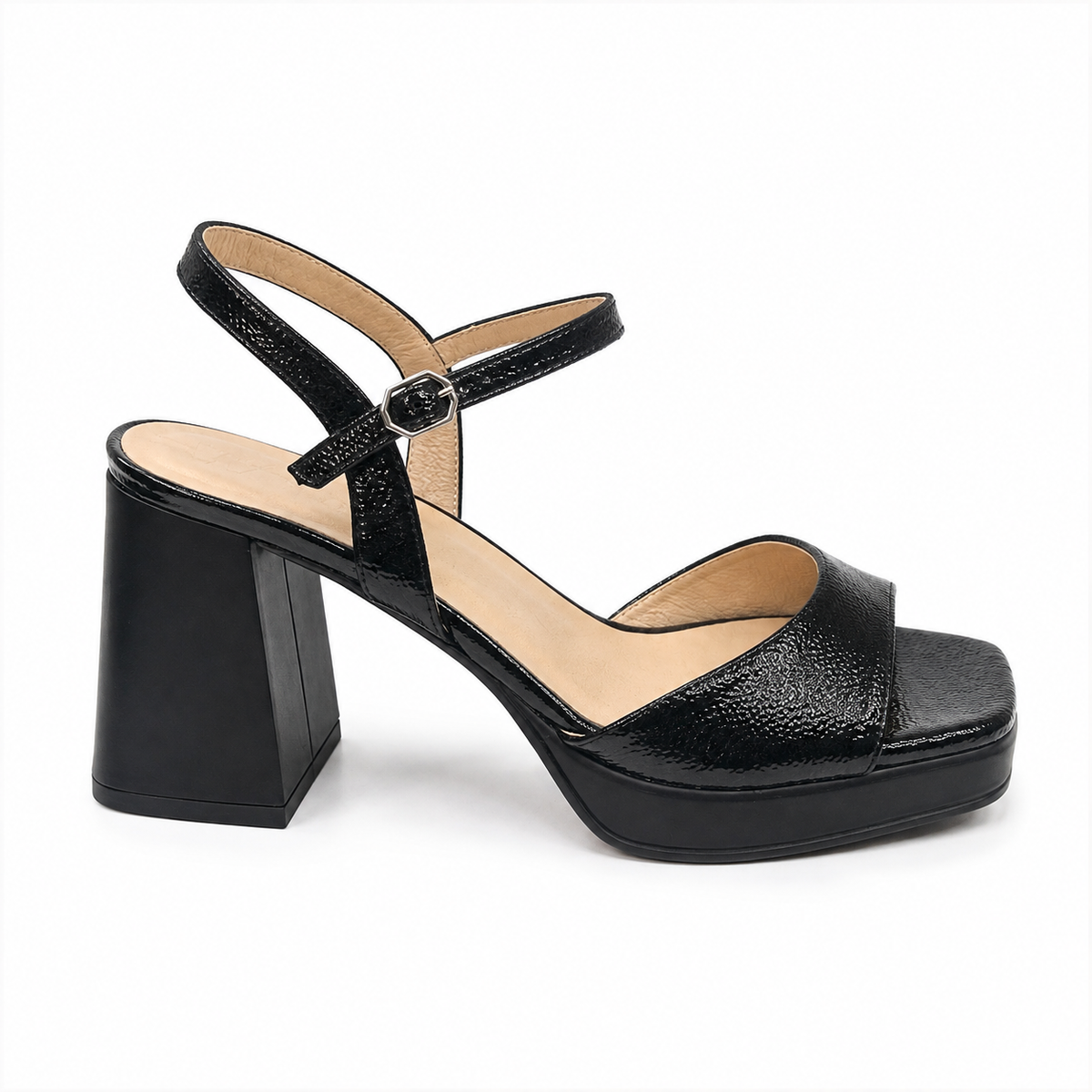 Sandalia negra Wonder n41