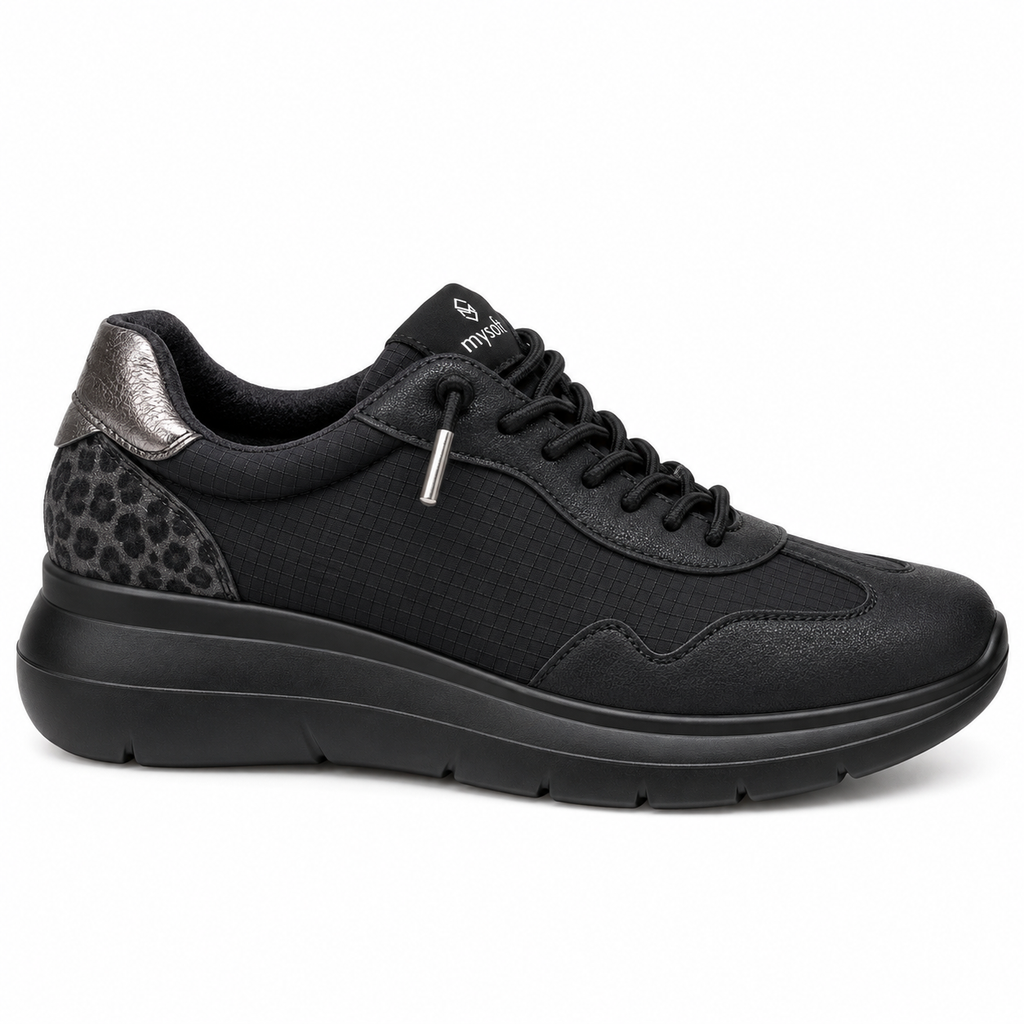 Zapatillas Mysoft Negro