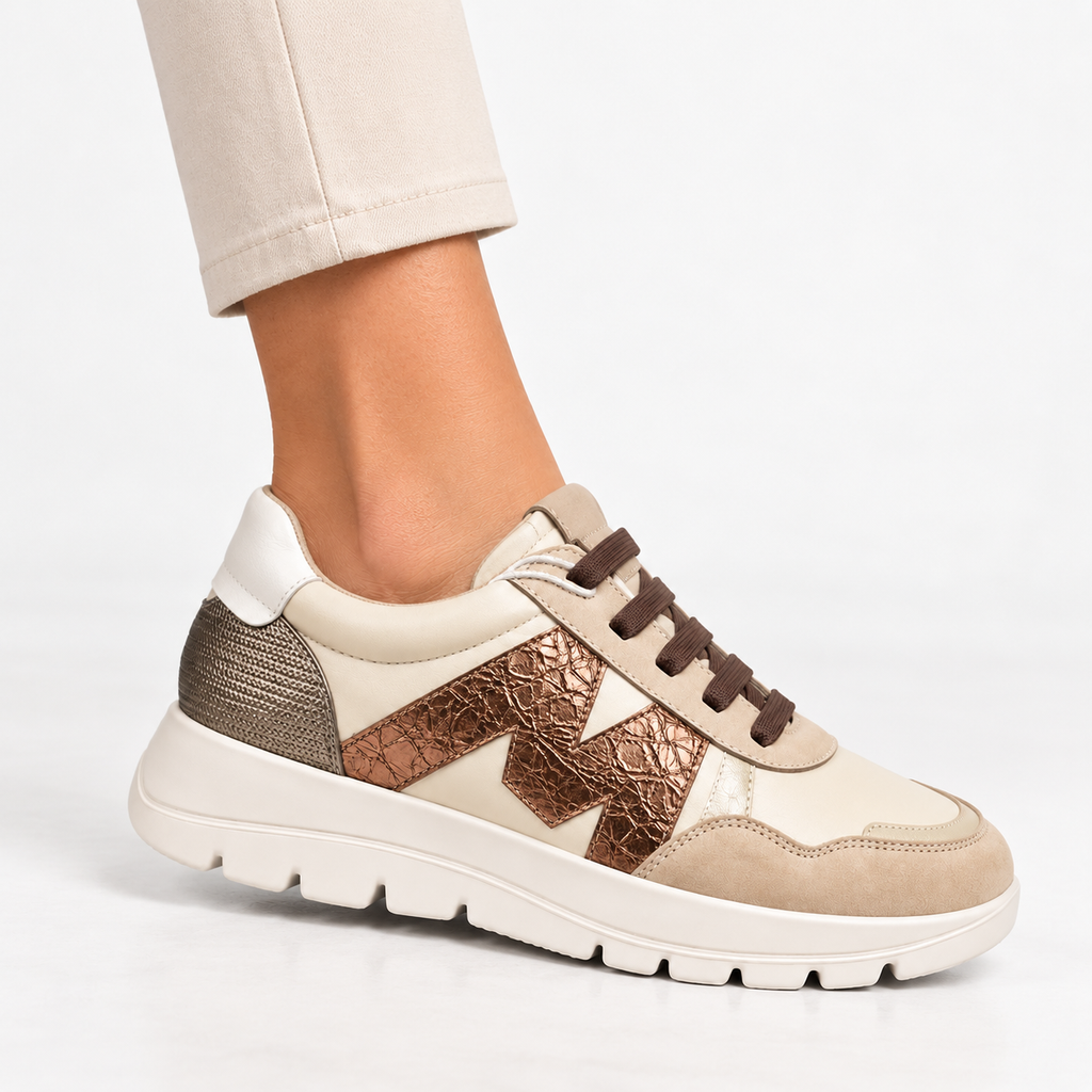Zapatillas Mysoft Beige