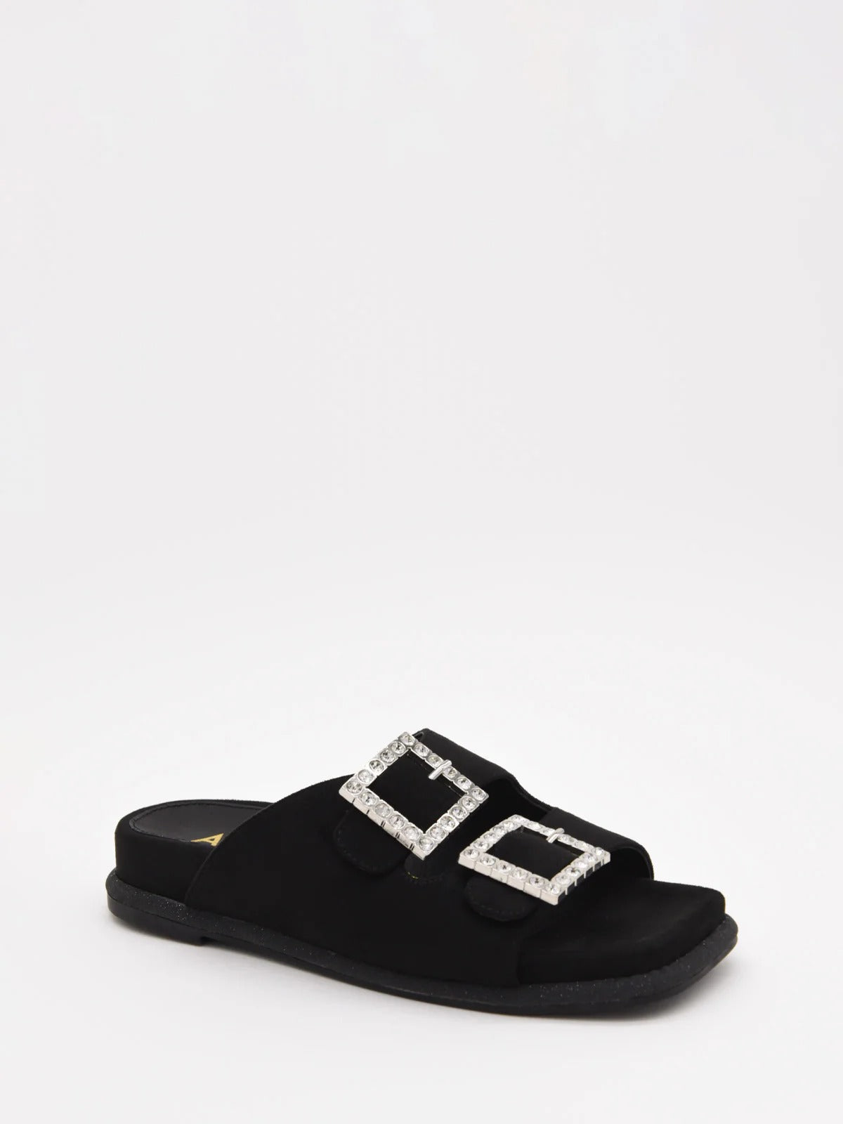 Sandalias planas AZAREY con hebillas joya