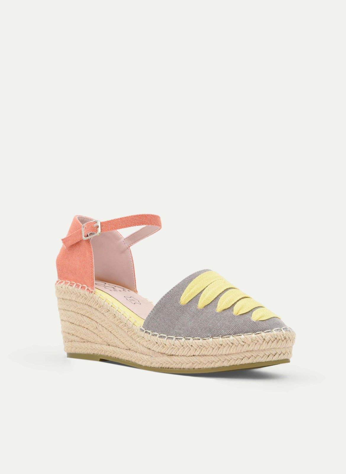 Alpargatas AZAREY multicolor con forma de cuña